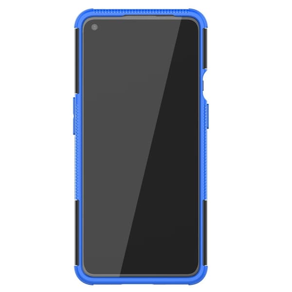 OnePlus 9 - Ultimata Stöttåliga Skalet med Stöd - Blå