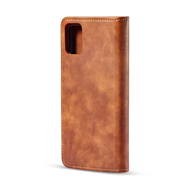 Samsung Galaxy A71 - DG.MING Plånboksfodral/Magnet Skal - Brun