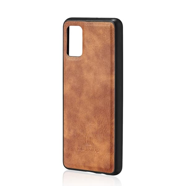 Samsung Galaxy A71 - DG.MING Plånboksfodral/Magnet Skal - Brun