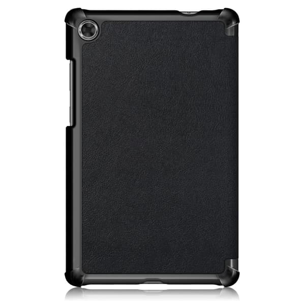 Lenovo Tab M8 2nd Gen (HD) Litchi Tri-Fold Fodral Svart