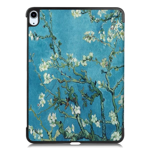 iPad Air 2025-2020 Fodral Tri-Fold Peach Blossom
