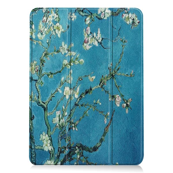iPad Air 2025-2020 Fodral Tri-Fold Peach Blossom