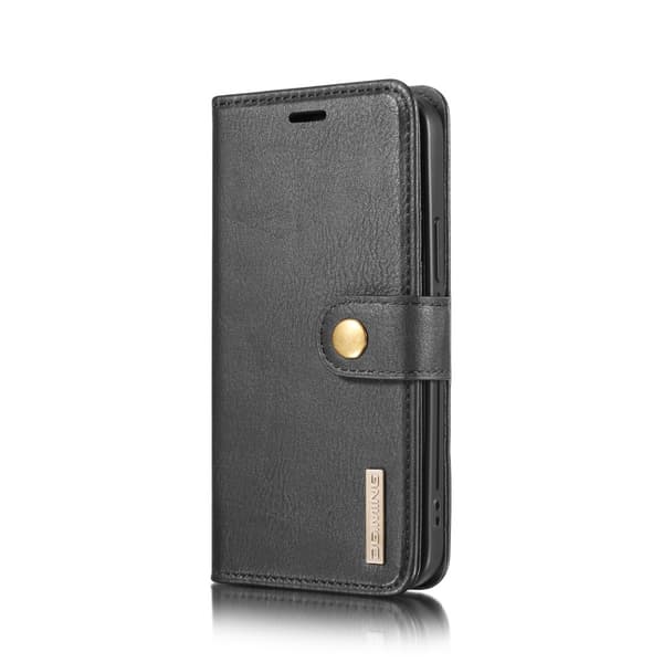 iPhone 12 / 12 Pro - DG.MING Fodral/Magnet Skal - Svart