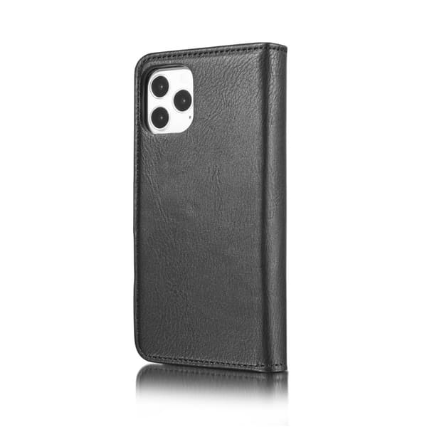 iPhone 12 / 12 Pro - DG.MING Fodral/Magnet Skal - Svart