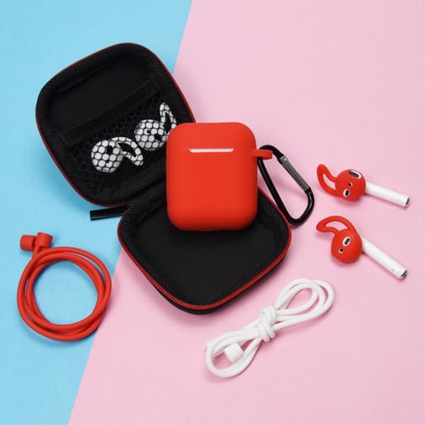 Komplett paket för dina AirPods - Svart