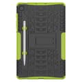 Miniatyrbild 3 av 5: Samsung Galaxy Tab S6 Lite Skal Rugged Kickstand Armor Grön