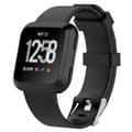 Miniatyrbild 1 av 5: Silikon Armband Fitbit Versa/Versa 2 - Svart