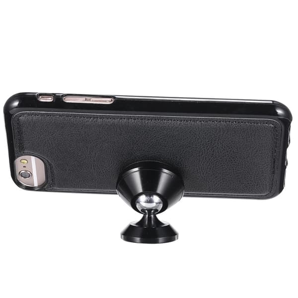 iPhone 6/7/8/SE (2020/2022) - 2in1 Magnet/Plånboksfodral - Svart