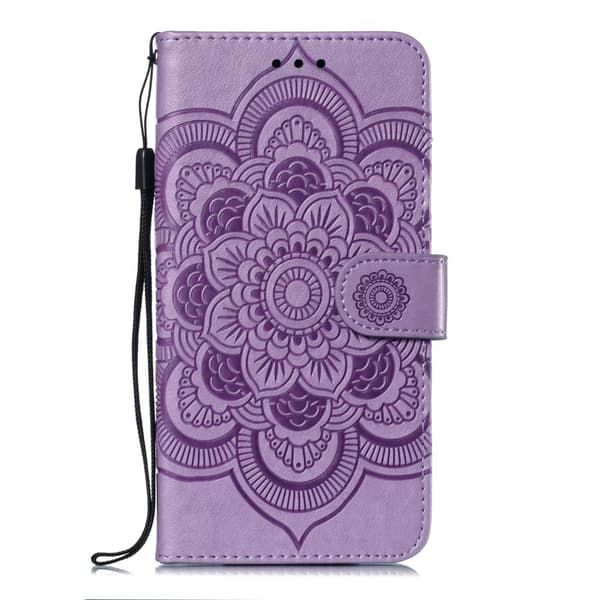 iPhone 7/8/SE (2020/2022) - Mandala Plånboksfodral - Lila