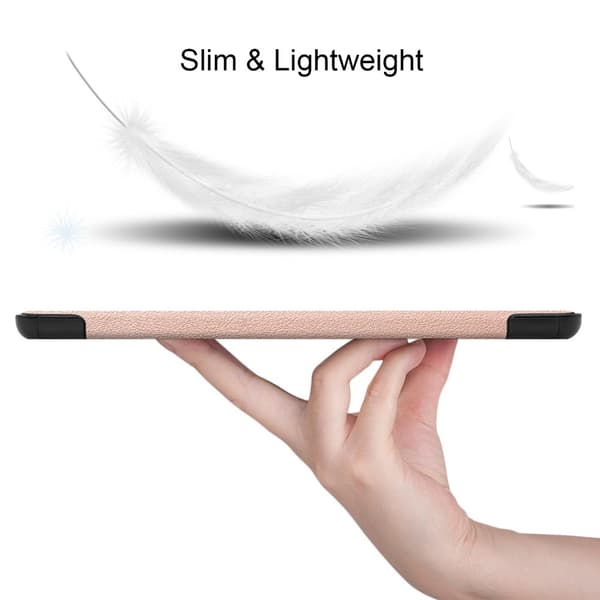 Samsung Galaxy Tab S6 Lite - Tri-Fold Fodral - Roséguld