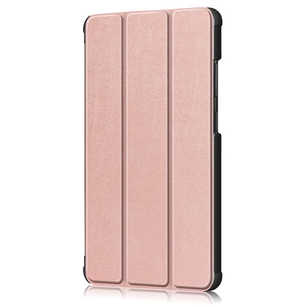 Lenovo Tab M7 - Slimfit Tri-Fold Fodral - Roséguld