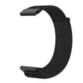 Miniatyrbild 2 av 6: Nylon Armband Med Kardborreband Fäste - Svart (22mm)