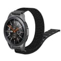 Miniatyrbild 1 av 6: Nylon Armband Med Kardborreband Fäste - Svart (22mm)