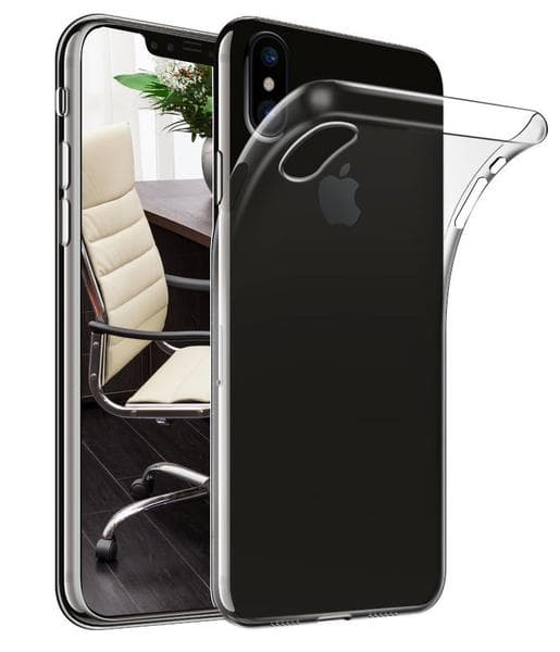Genomskinligt TPU-skal till iPhone Xs Max