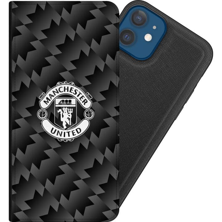 Apple iPhone 12 Magnetic Wallet Case Manchester United FC