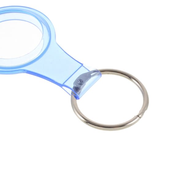 AirTag Holder See-through Blå