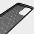 Miniatyrbillede 3 af 3: Samsung Galaxy A82 5G Cover Børstet Karbonfibertekstur Sort