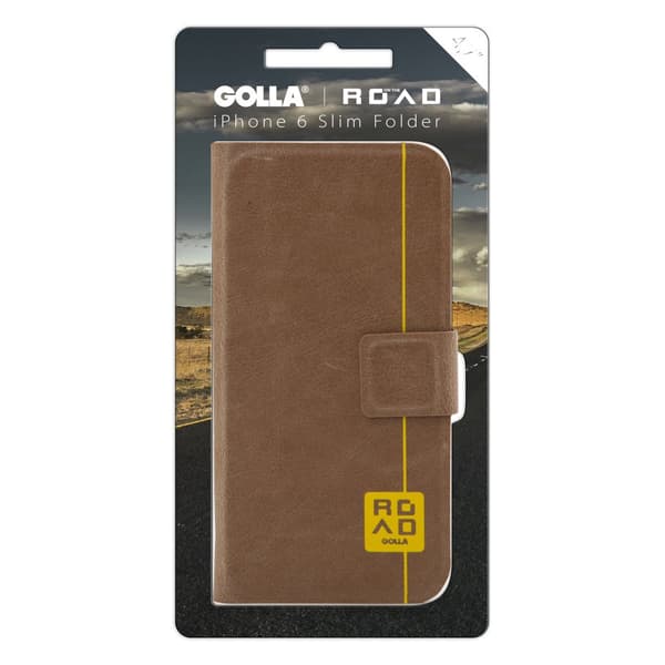GOLLA ROAD iPhone6/6S 4,7 Booklet Slim Taupe