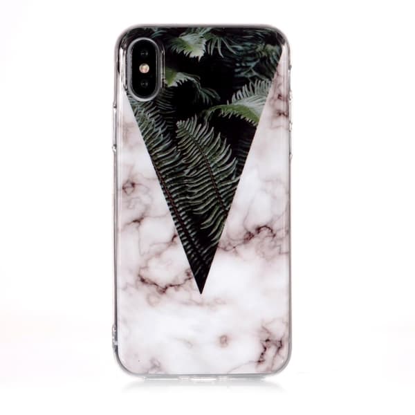iPhone XS Max - Marmor TPU Skal