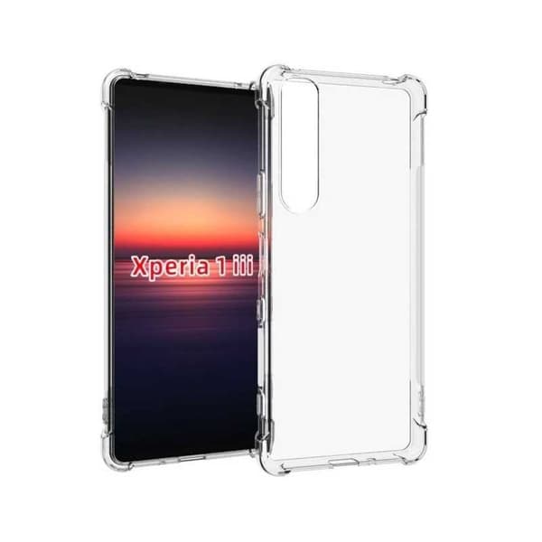 Xperia 1 III Iskunvaimennin Silicone Case Shockr