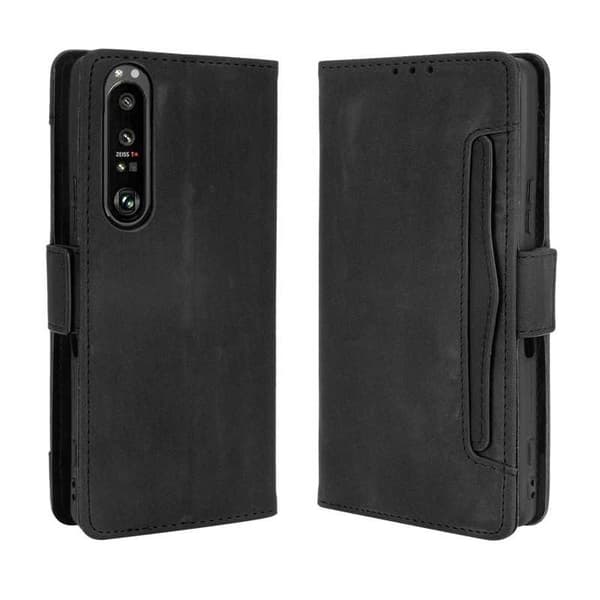 Xperia 1 III Wallet Case PU-læder 6-LOMMES Winston V3