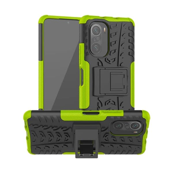 Stødbestandigt cover med stativ Xiaomi Mi 11i Grön