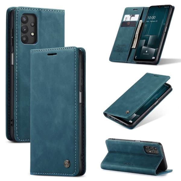CaseMe Smart FlipCase Samsung Galaxy A32 5G : Farge - Blå