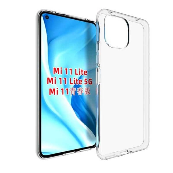 Xiaomi Mi 11 Lite stødabsorberende blødt etui Enkelt