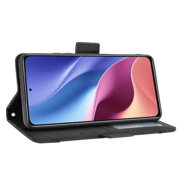 Xiaomi Mi 11i tegnebog etui PU læder 6-SLOT Winston V3