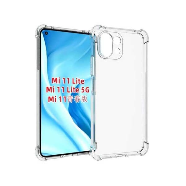 Xiaomi Mi 11 Lite Stöttåligt Skal med Förstärkta Hörn