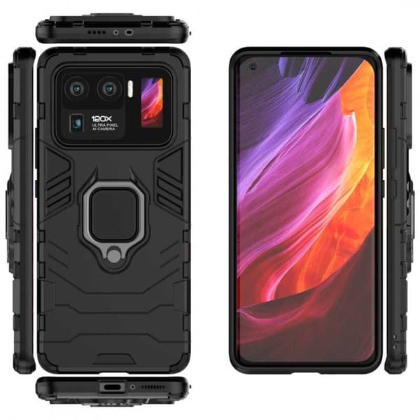 Xiaomi Mi 11 Ultra Stöttåligt Skal med Ringhållare ThinArmor