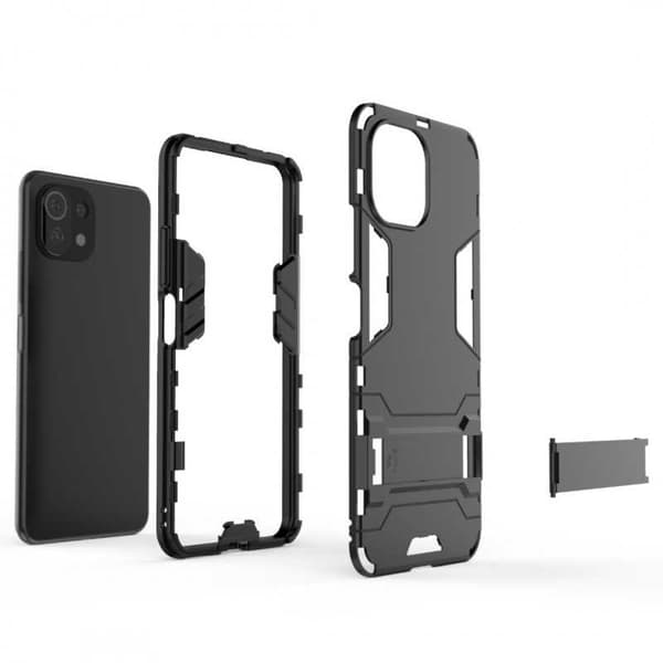 Xiaomi Mi 11 Lite Stöttåligt Skal med Kickstand ThinArmor