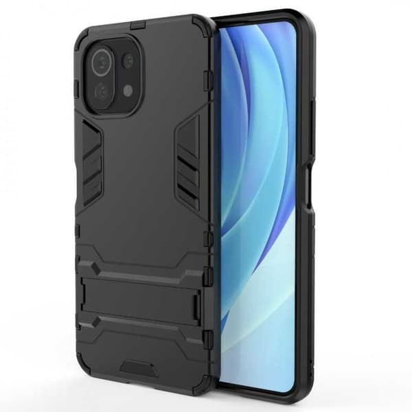 Xiaomi Mi 11 Lite Stöttåligt Skal med Kickstand ThinArmor