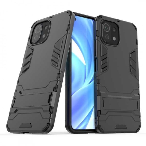 Xiaomi Mi 11 Lite Stöttåligt Skal med Kickstand ThinArmor