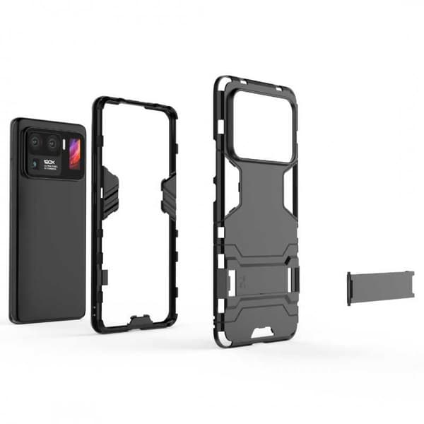 Xiaomi Mi 11 Ultra Shockproof Cover med Kickstand Thin Armor