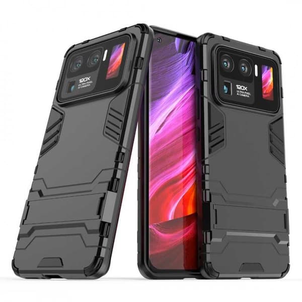 Xiaomi Mi 11 Ultra Shockproof Cover med Kickstand Thin Armor