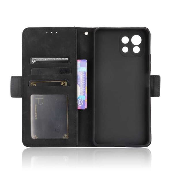 Xiaomi Mi 11 Lite Plånboksfodral PU-Läder 6-FACK Winston V3