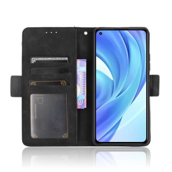 Xiaomi Mi 11 Lite Plånboksfodral PU-Läder 6-FACK Winston V3