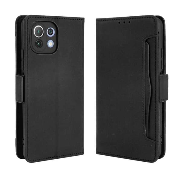 Xiaomi Mi 11 Lite Plånboksfodral PU-Läder 6-FACK Winston V3