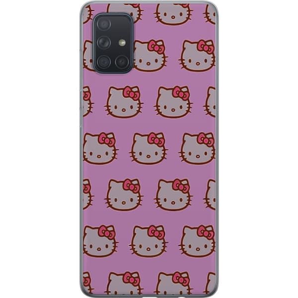 Samsung Galaxy A71 Deksel / Mobildeksel - Hello Kitty