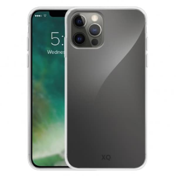XQISIT iPhone 13 Kuori Flex Case Läpinäkyvä Kirkas