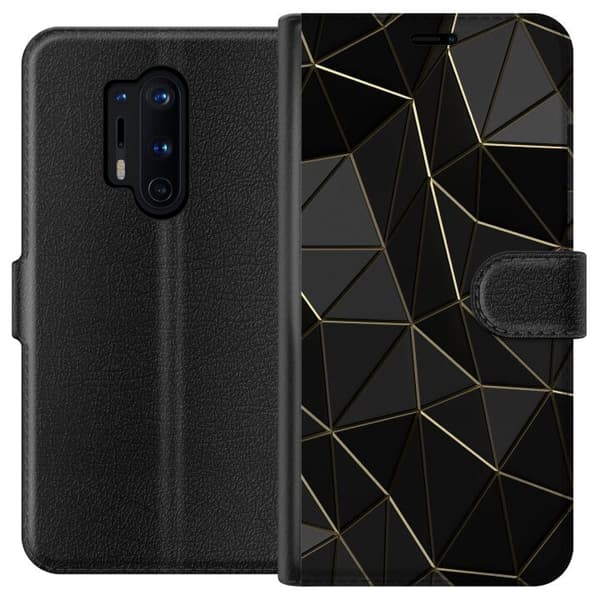 OnePlus 8 Pro Tegnebogsetui Midnat