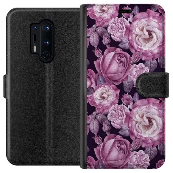 OnePlus 8 Pro Lompakkokotelo Kukat
