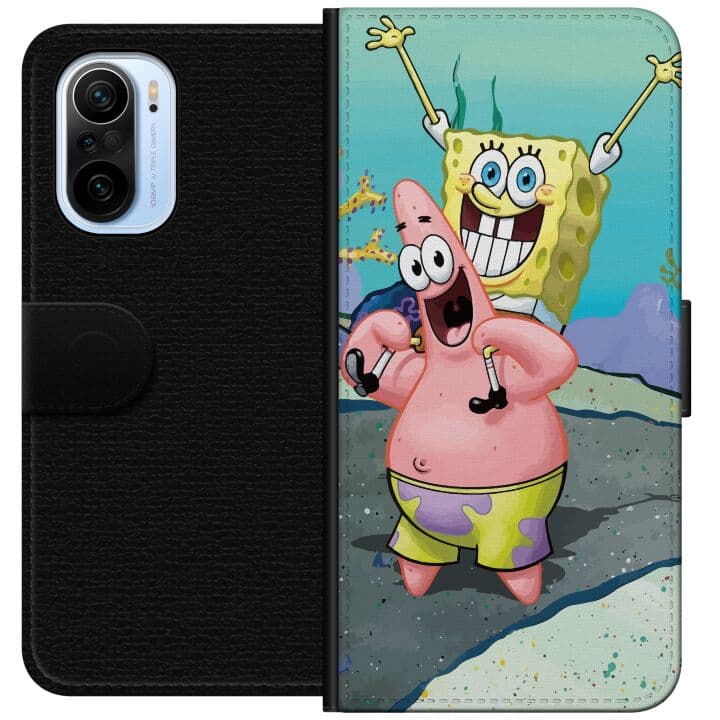 Xiaomi Mi 11i Plånboksfodral SpongeBob Fyrkant