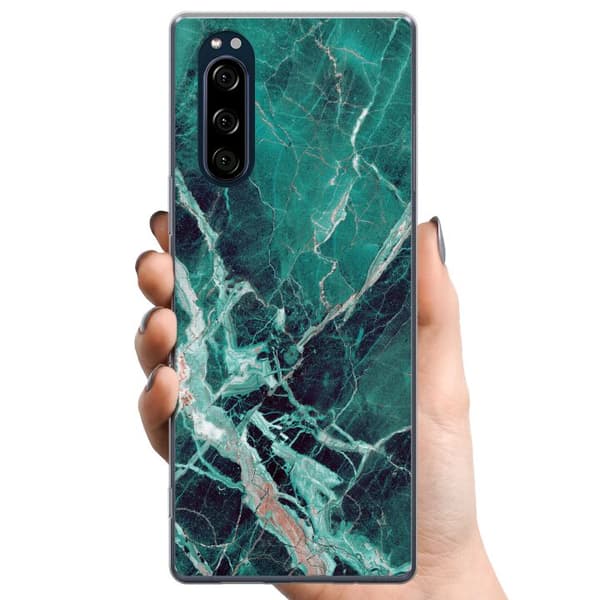 Sony Xperia 5 TPU Mobilcover Marmor