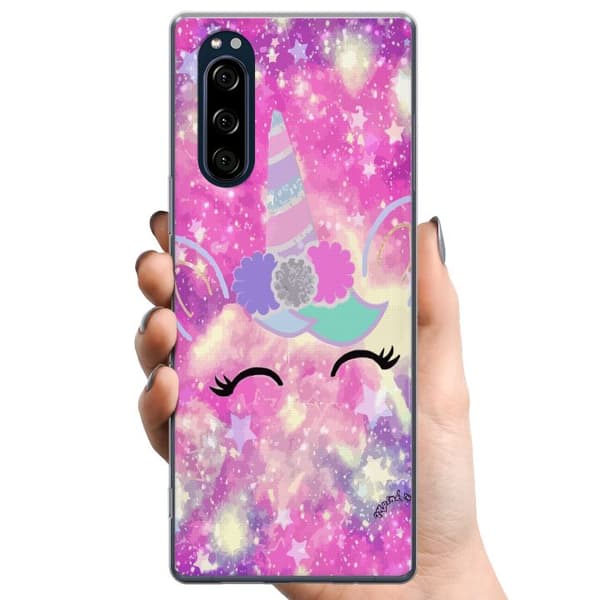 Sony Xperia 5 TPU Matkapuhelimen kuori Unikorni