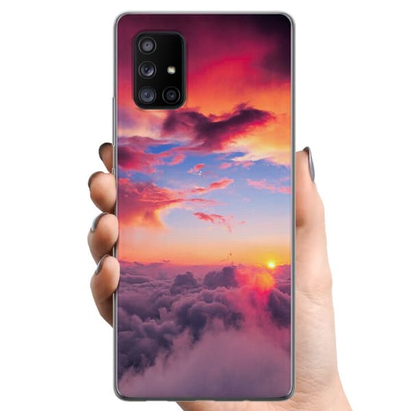 Samsung Galaxy A71 5G TPU Mobildeksel Sky