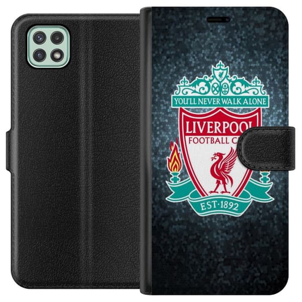 Samsung Galaxy A22 5G Lommeboketui Liverpool Fotballklubb