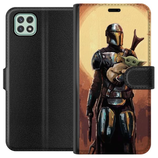 Samsung Galaxy A22 5G Lommeboketui Baby Yoda