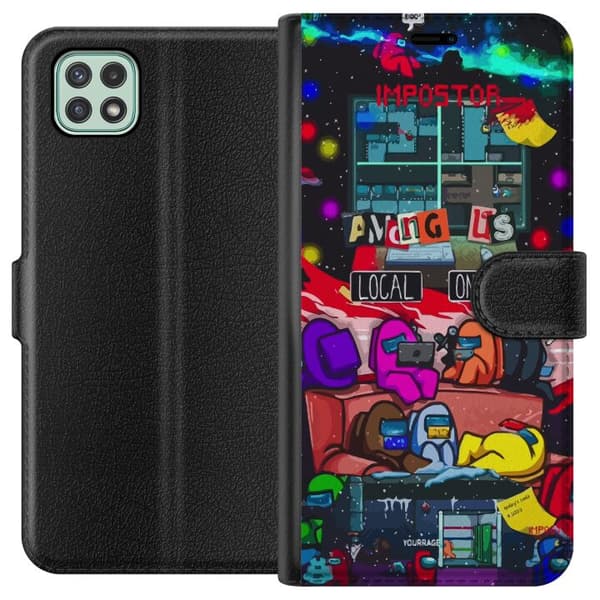 Samsung Galaxy A22 5G Tegnebogsetui Among Us